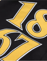 Big Boy Alabama State Hornets S12 Racing Twill Adult Jacket [Black]