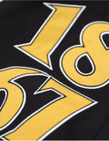 Big Boy Alabama State Hornets S12 Racing Twill Adult Jacket [Black]