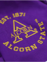 Big Boy Alcorn State Braves S12 State Racing Twill Adult Jacket [Purple]