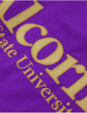 Big Boy Alcorn State Braves S12 State Racing Twill Adult Jacket [Purple]