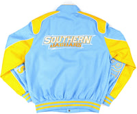 Big Boy Southern Jaguars S12 Racing Twill Adult Jacket [Sky Blue]