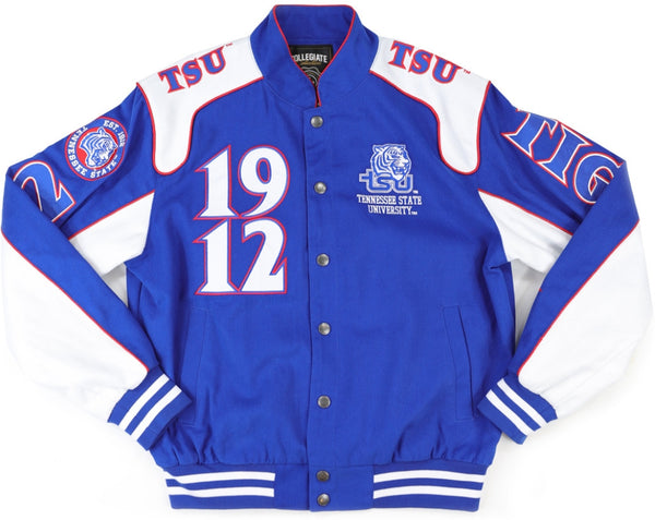 Big Boy Tennessee State Tigers S12 Racing Twill Jacket [Royal Blue]