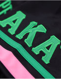 Big Boy Alpha Kappa Alpha Divine 9 S16 Football Jersey [Black]