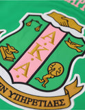 Big Boy Alpha Kappa Alpha Divine 9 S16 Football Jersey [Green]