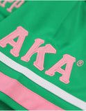 Big Boy Alpha Kappa Alpha Divine 9 S16 Football Jersey [Green]