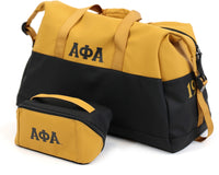 Big Boy Alpha Phi Alpha Divine 9 S143 Duffle Bag [Black]