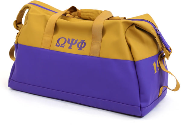 Big Boy Omega Psi Phi Divine 9 S143 Duffle Bag [Purple]