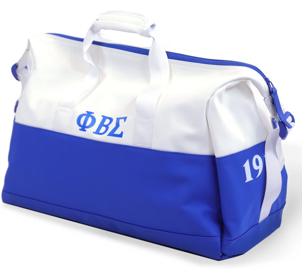 Big Boy Phi Beta Sigma Divine 9 S143 Duffle Bag [Royal Blue]