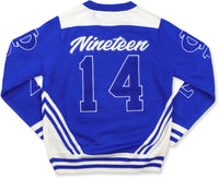 Big Boy Phi Beta Sigma Divine 9 S5 V-Neck Sweater [Royal Blue]