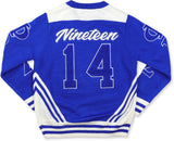 Big Boy Phi Beta Sigma Divine 9 S5 V-Neck Sweater [Royal Blue]