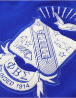 Big Boy Phi Beta Sigma Divine 9 S5 V-Neck Sweater [Royal Blue]