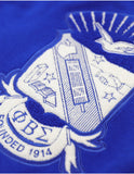 Big Boy Phi Beta Sigma Divine 9 S5 V-Neck Sweater [Royal Blue]