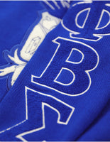Big Boy Phi Beta Sigma Divine 9 S5 V-Neck Sweater [Royal Blue]