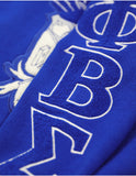 Big Boy Phi Beta Sigma Divine 9 S5 V-Neck Sweater [Royal Blue]