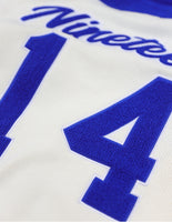 Big Boy Phi Beta Sigma Divine 9 S5 V-Neck Sweater [Ivory White]