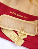 Big Boy Kappa Alpha Psi Divine 9 S143 Duffle Bag [Crimson Red]