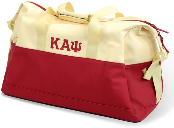 Big Boy Kappa Alpha Psi Divine 9 S143 Duffle Bag [Crimson Red]