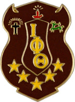 Iota Phi Theta Shield Lapel Pin [Gold]
