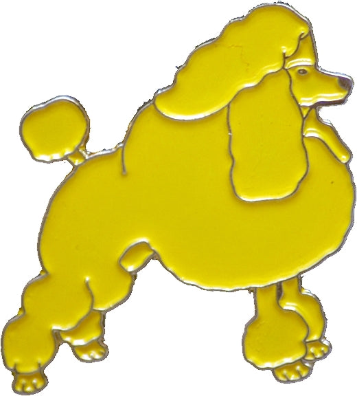 Sigma Gamma Rho Poodle Lapel Pin [Gold]