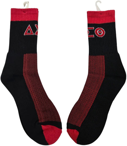 Buffalo Dallas Delta Sigma Theta Crew Socks [Black]