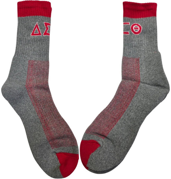 Buffalo Dallas Delta Sigma Theta Crew Socks [Grey]