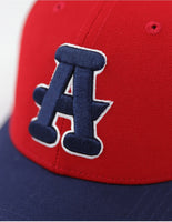 Big Boy Atlanta Black Crackers S146 Legacy Adult Cap [Red]