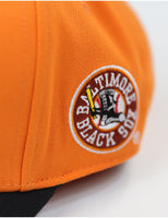 Big Boy Baltimore Black Sox S146 Legacy Adult Cap [Orange]