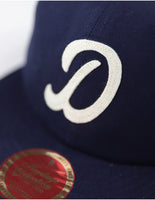 Big Boy Detroit Wolves S142 Heritage Cotton Adult Snapback Cap [Navy Blue]