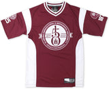 Big Boy Alabama A&M Bulldogs S1 150th Anniversary Adult Football Jersey [Maroon]