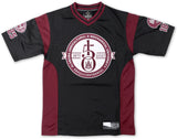 Big Boy Alabama A&M Bulldogs S1 150th Anniversary Football Jersey [Black]