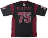Big Boy Alabama A&M Bulldogs S1 150th Anniversary Football Jersey [Black]