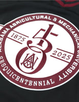 Big Boy Alabama A&M Bulldogs S1 150th Anniversary Football Jersey [Black]