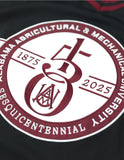 Big Boy Alabama A&M Bulldogs S1 150th Anniversary Football Jersey [Black]