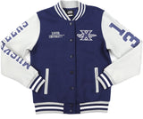 Big Boy Xavier Musketeers S6 Womens Fleece Jacket [Navy Blue]