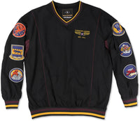 Big Boy Tuskegee Airmen Pullover Windbreaker [Black]
