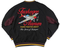 Big Boy Tuskegee Airmen Pullover Windbreaker [Black]