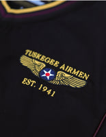 Big Boy Tuskegee Airmen Pullover Windbreaker [Black]