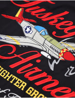 Big Boy Tuskegee Airmen Pullover Windbreaker [Black]