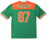 Big Boy Florida A&M Rattlers S16 Football Jersey [Green]