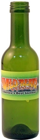 Wild Berry Shorties Green Logo Bottle Incense Burner [Green]
