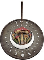 Mushroom With Moons Incense Burner [Multi-Colored]