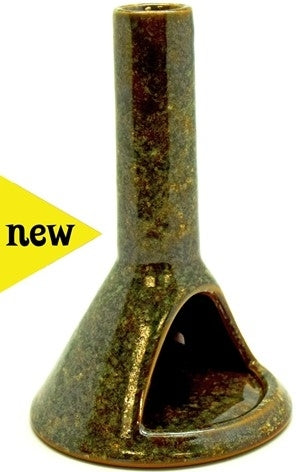 Ceramic Chimney Incense Burner [Olive Green]