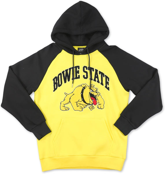 Big Boy Bowie State Bulldogs S11 Adult Hoodie [Gold]