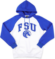 Big Boy Fayetteville State Broncos S11 Adult Hoodie [White]