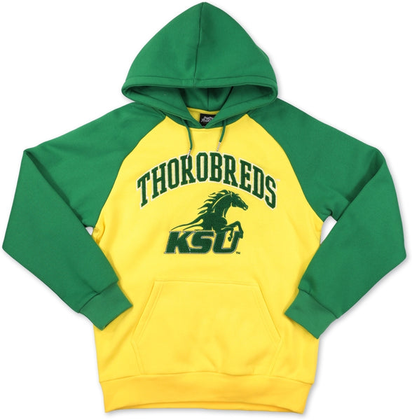 Big Boy Kentucky State Thorobreds S11 Adult Hoodie [Gold]