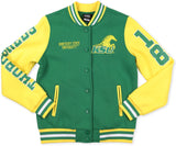Big Boy Kentucky State Thorobreds S6 Womens Fleece Jacket [Green]