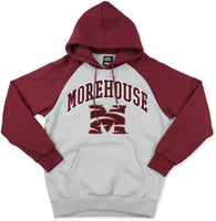 Big Boy Morehouse Maroon Tigers S11 Adult Hoodie [Grey]