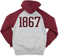 Big Boy Morehouse Maroon Tigers S11 Adult Hoodie [Grey]