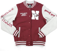 Big Boy North Carolina Central Eagles S6 Womens Fleece Jacket [Maroon]