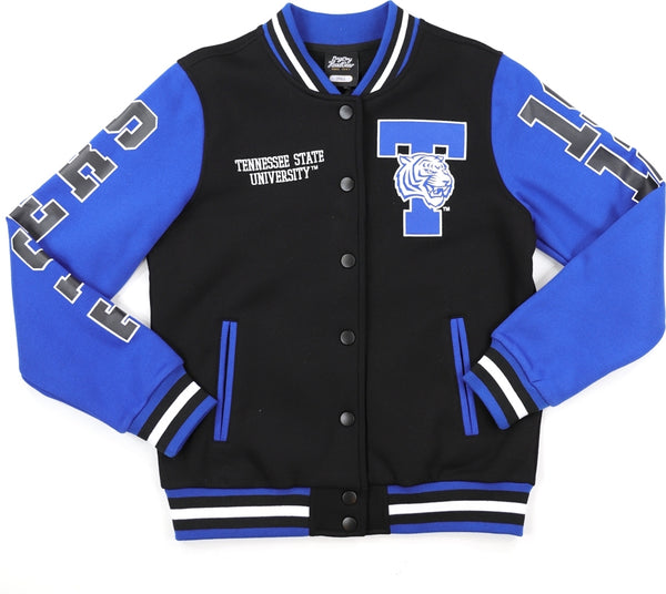 Big Boy Tennessee State Tigers S6 Womens Fleece Jacket [Black]